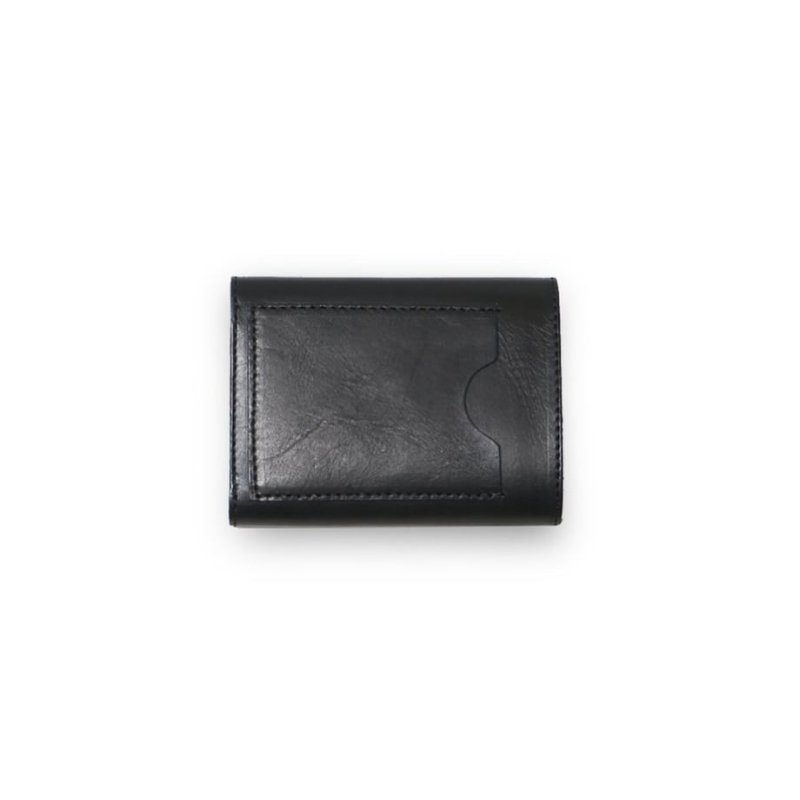 Hide and Seek/ハイドアンドシーク/Leather Wallet-Short/レザーハーフウォレット/BLACK - EMILIANO  ONLINE SHOP｜RADIALL,DELUXE,WACKO MARIA/ラディアル,デラックス,ワコマリア通販