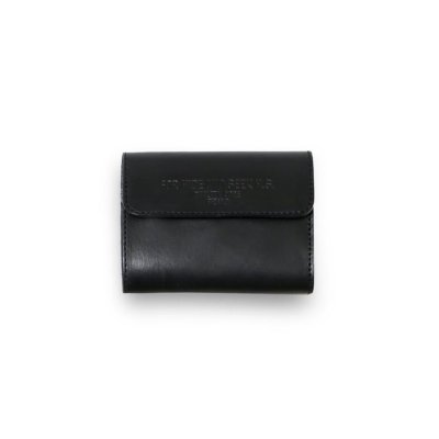 Hide and Seek/ϥɥɥ/Leather Wallet-Short/쥶ϡեå/BLACK