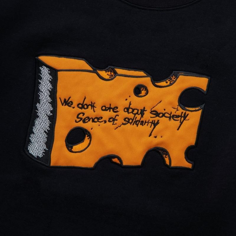 RATS CHEESE クルーネックスウェットシャツ RATS/ラッツ/CHEESE CREW NECK SWEAT/クルーネックスウェット