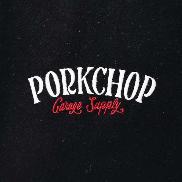 PORK CHOP/ポークチョップ/MELTON VARSITY JACKET/メルトンバー