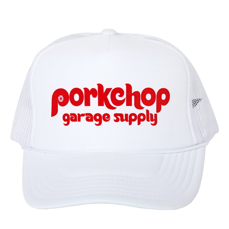 PORK CHOP /ポークチョップ/WHEEL LOGO MESH CAP/メッシュキャップ