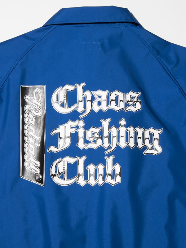 RADIALL/ラディアル/CHAOS FISHING CLUB/カオスフィッシングクラブ/CHROME LETTERS-WINDBREAKER  JACKET/BLUE - EMILIANO ONLINE SHOP｜RADIALL,DELUXE,WACKO MARIA/ラディアル ,デラックス,ワコマリア通販