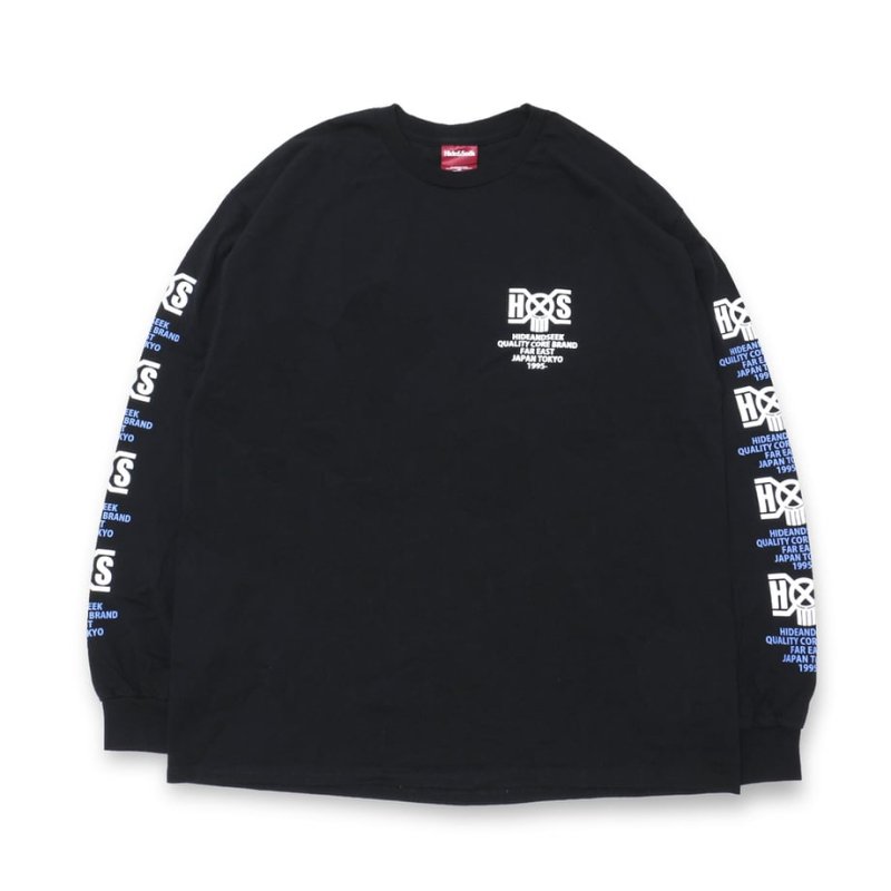 Hide and Seek/ハイドアンドシーク/HS×BH L/S Tee /BLACK