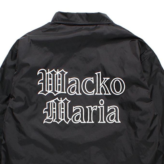 WACKO MARIA/ワコマリア/COACH JACKET/コーチジャケット/BLACK 