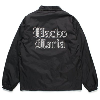 WACKO MARIA/ワコマリア/COACH JACKET/コーチジャケット/BLACK