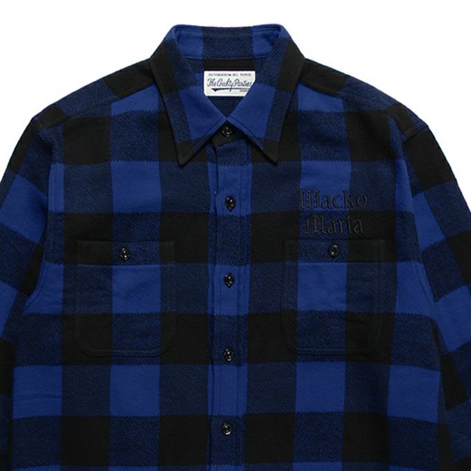 WACKO MARIA/ワコマリア/FLANNEL REGULAR COLLAR SHIRT ( TYPE-2