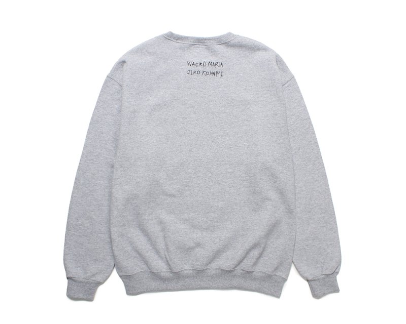 WACKO MARIA/ワコマリア/JIRO KONAMI / CREW NECK SWEAT SHIRT ( TYPE