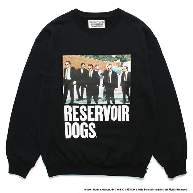 WACKO MARIA/ワコマリア/RESERVOIR DOGS / MIDDLE WEIGHT CREW NECK 