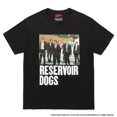 WACKO MARIA/ワコマリア/RESERVOIR DOGS / CREW NECK T-SHIRT ( TYPE-1 )/レザボアドッグス/BLACK