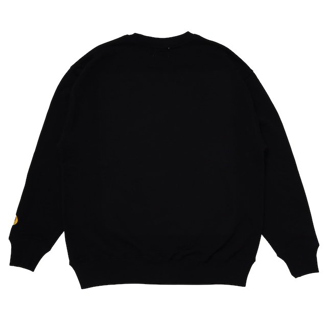 PORK CHOP/ポークチョップ/PC&SCREW SWEAT/クルーネックスウェット/BLACK - EMILIANO ONLINE  SHOP｜RADIALL,DELUXE,WACKO MARIA/ラディアル,デラックス,ワコマリア通販