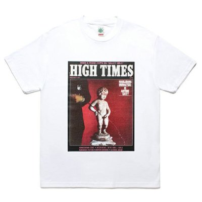 WACKO MARIA /ワコマリア/HIGH TIMES / CREW NECK T-SHIRT ( TYPE-3 )/ハイタイムス/Tシャツ/WHITE