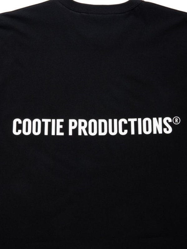 COOTIE/クーティー/PRINT OVERSIZED S/S TEE/オーバーサイズ ティーシャツ/BLACK - EMILIANO ONLINE  SHOP｜RADIALL,DELUXE,WACKO MARIA/ラディアル,デラックス,ワコマリア通販