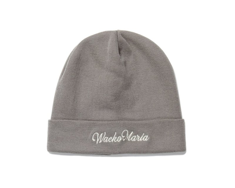 WACKO MARIA/ワコマリア/KNIT WATCH CAP/ニットワッチキャップ/GRAY