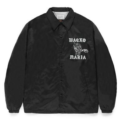 WACKO MARIA ワコマリア NECKFACE コーチジャケット サイズS WACKO MARIA/NECKFACE / COACH JACKET（BLACK）［コーチJKT-25春