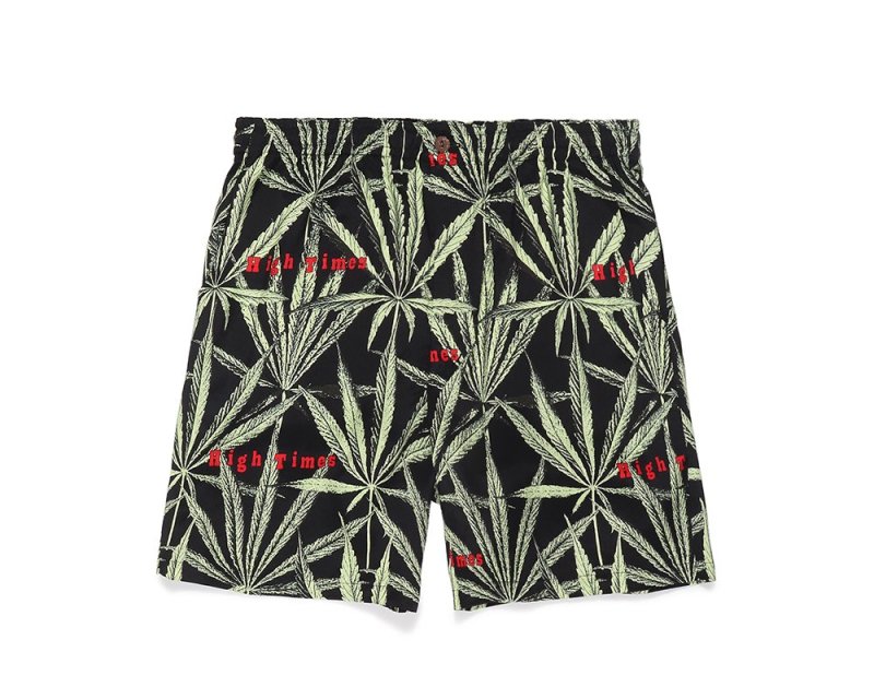 WACKO MARIA/ワコマリア/ HIGH TIMES/ HAWAIIAN SHORTS/ハイタイムス/ハワイアンショーツ/BLACK -  EMILIANO ONLINE SHOP｜RADIALL,DELUXE,WACKO MARIA/ラディアル,デラックス,ワコマリア通販