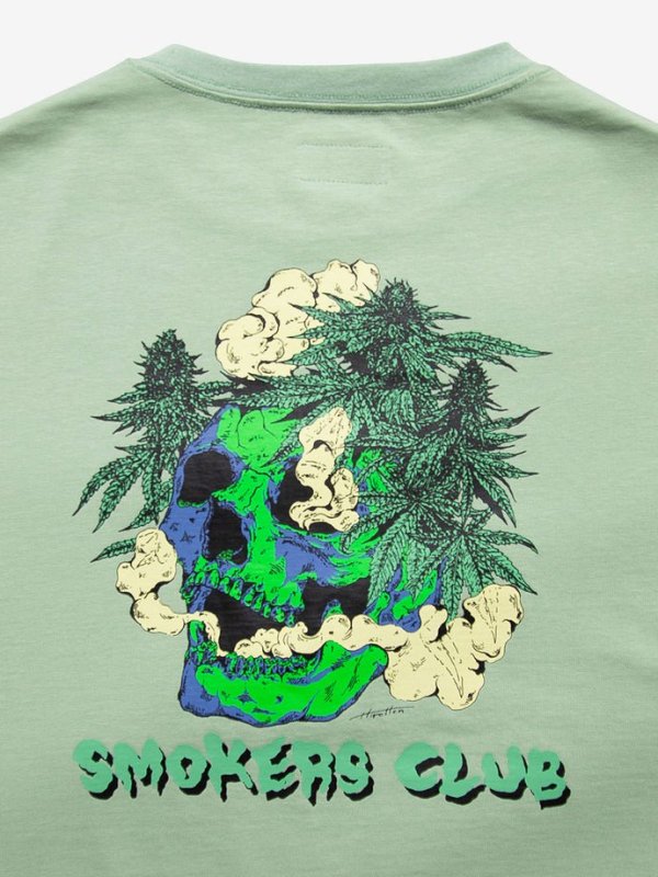 HAIGHT/ヘイト/[HIROTTON] SMOKERS CLUB Tee/ヒロットン/スモーカーズクラブTEE/MINT - EMILIANO  ONLINE SHOP｜RADIALL,DELUXE,WACKO MARIA/ラディアル,デラックス,ワコマリア通販