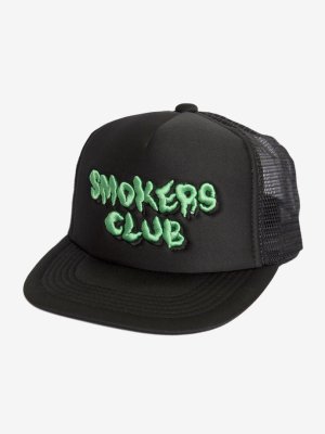 HAIGHT/إ/[HIROTTON] SMOKERS CLUB MESH CAP/ҥåȥ/⡼/å奭å/BLACK