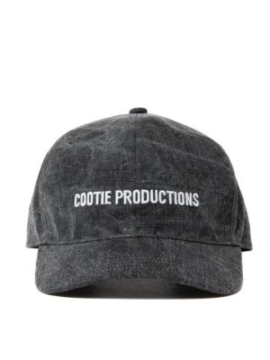 COOTIE/ƥ/PIGMENT COATING TWILL 6 PANEL CAP/ԥȥƥ󥰥ĥ6ѥͥ륭å/BLACKWHITE