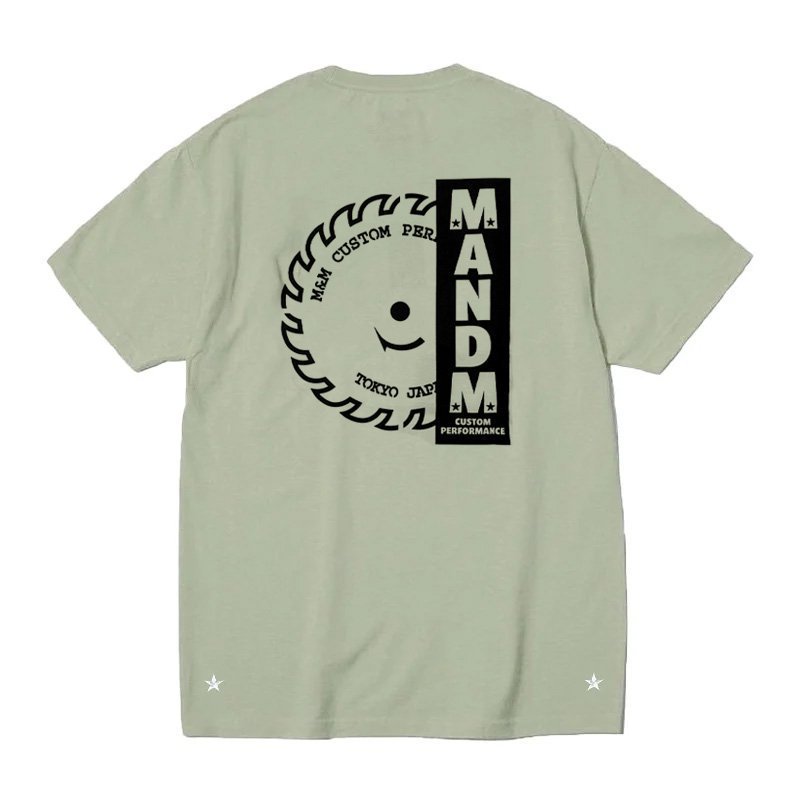 M&M/エムアンドエム/PRINT S/S T-SHIRT/プリントティーシャツ/S.GREEN - EMILIANO ONLINE  SHOP｜RADIALL,DELUXE,WACKO MARIA/ラディアル,デラックス,ワコマリア通販