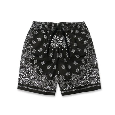 Hide and Seek/ϥɥɥ/Bandana Pattern Short/Хʥѥ󥷥硼/BLACK