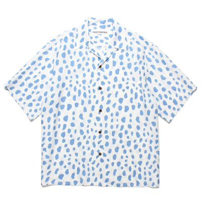 WACKO MARIA/拾ޥꥢ/HAWAIIAN SHIRT S/S(TYPE-2)/ϥ磻󥷥/WHITEBLUE