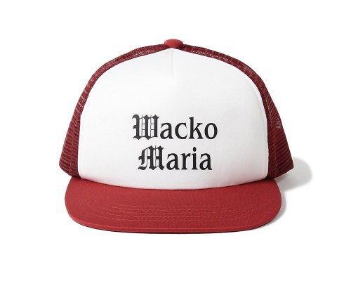 WACKO MARIA/拾ޥꥢ/MESH CAP/å奭å/BURGUNDYWHITE