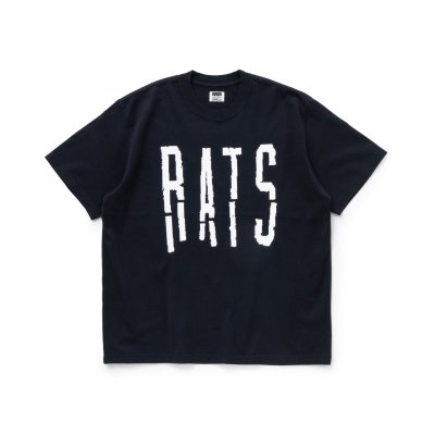 RATS/å/BLOKEN TEE/ŷ硼ȥ꡼T/BLACK