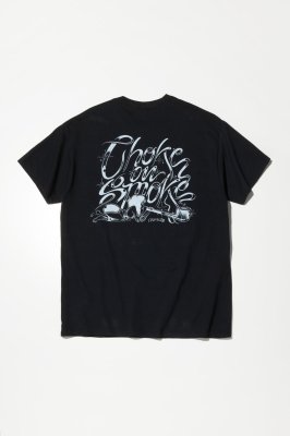 RADIALL/ǥ/Choke N Smoke CREW NECK T-SHIRT S/S/롼ͥåT/BLACK