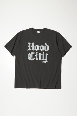 RADIALL/ǥ/Hood City CREW NECK T-SHIRT S/S/롼ͥåT/BLACK