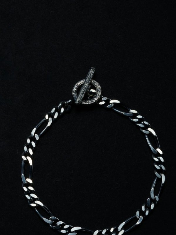 ANTIDOTE BUYERS CLUB/アンチドートバイヤーズクラブ/Figaro Wide Chain  Bracelet(RX-616)/SILVER - EMILIANO ONLINE SHOP｜RADIALL,DELUXE,WACKO  MARIA/ラディアル,デラックス,ワコマリア通販