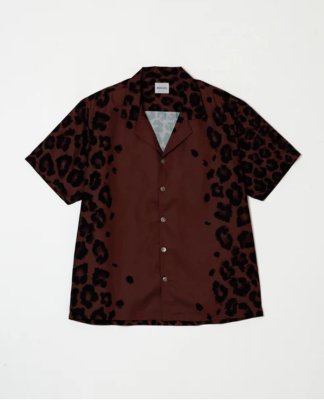 BUENA VISTA/֥ʥӥ/Leopard bowling shirt/쥪ѡɥܡ󥰥/RED