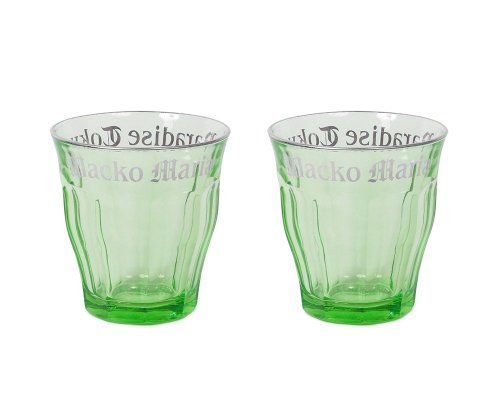 WACKO MARIA/拾ޥꥢ/DULAREX / GLASS CUP (SET OF 2)/GREEN