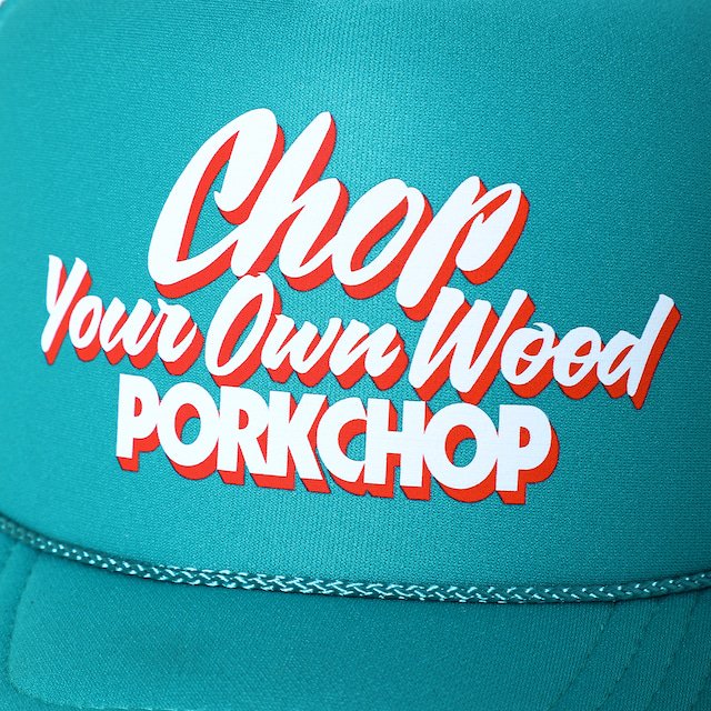 PORK CHOP /ポークチョップ/CHOP YOUR OWN WOOD CAP/メッシュキャップ/JADE - EMILIANO ONLINE  SHOP｜RADIALL,DELUXE,WACKO MARIA/ラディアル,デラックス,ワコマリア通販