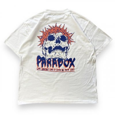 PARADOX/ѥɥå/BLOW AWAY T-shirts/ץT/WHITE