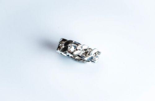 WAKAN SILVER SMITH/參󥷥Сߥ/Gourmette Chain ring Large/åȥ󥰡ʥ顼/R-050