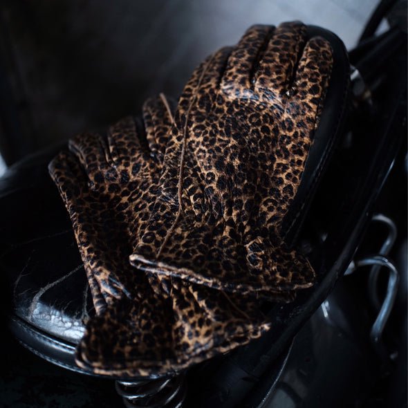 LAMP GLOVES/ランプグローブス/ -UTILITY GLOVE STANDARD- LEOPARD/レオパードレザースタンダードグローブ/ LEOPARD - EMILIANO ONLINE SHOP｜RADIALL,DELUXE,WACKO  MARIA/ラディアル,デラックス,ワコマリア通販