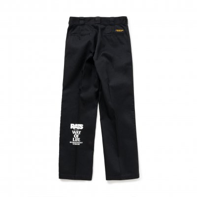 RATS/å/T/C WORK PANTS PRINT/ץȥѥ/BLACK