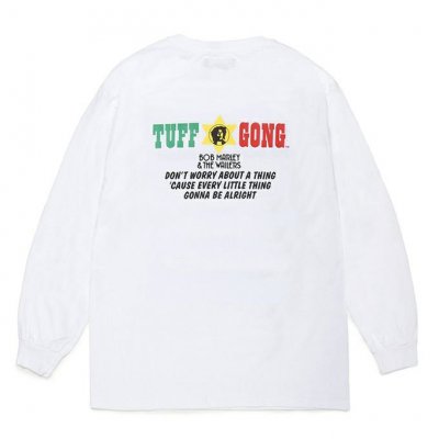 WACKO MARIA/拾ޥꥢ/BOB MARLEY / CREW NECK LONG SLEEVE T-SHIRT ( TYPE-3 )/ܥ֥ޡ꡼/ 롼ͥå󥰥꡼/WHITE