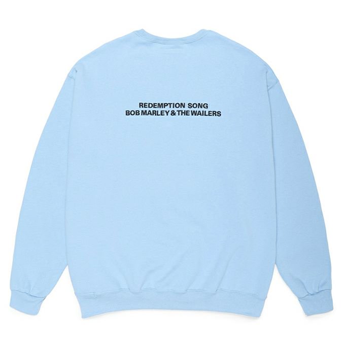 WACKO MARIA/ワコマリア/BOB MARLEY / CREW NECK SWEAT SHIRT ( TYPE-4 )/ボブマーリー /クルーネックスウェット/BLUE - EMILIANO ONLINE SHOP｜RADIALL,DELUXE,WACKO MARIA /ラディアル,デラックス,ワコマリア通販