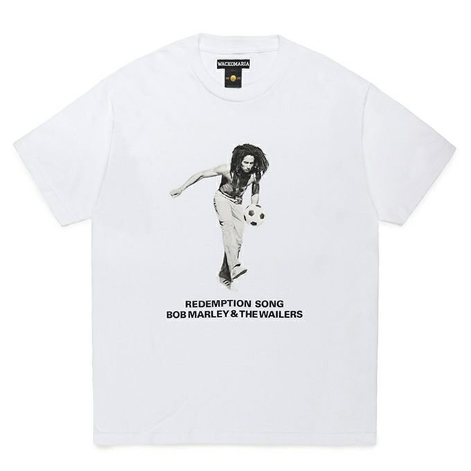 WACKO MARIA/ワコマリア/BOB MARLEY / CREW NECK T-SHIRT ( TYPE-4 )/ボブマーリー/クルーネックTシャツ/WHITE  - EMILIANO ONLINE SHOP｜RADIALL,DELUXE,WACKO MARIA/ラディアル,デラックス,ワコマリア通販