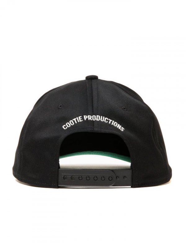 COOTIE/クーティー/T/C TWILL 5 PANEL CAP/５パネルキャップ/BLACK - EMILIANO ONLINE  SHOP｜RADIALL,DELUXE,WACKO MARIA/ラディアル,デラックス,ワコマリア通販