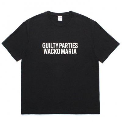 WACKO MARIA/拾ޥꥢ/WASHED HEAVY WEIGHT CREW NECK T-SHIRT/åɥإӡT/BLACK