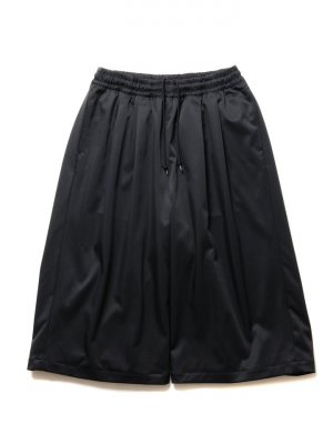 COOTIE/ƥ/POLYESTER TWILL 2 TUCK TRACK SHORTS/ݥꥨƥĥ2å硼/BLACK