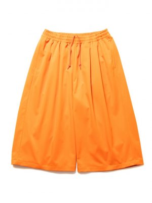 COOTIE/ƥ/POLYESTER TWILL 2 TUCK TRACK SHORTS/ݥꥨƥĥ2å硼/ORANGE