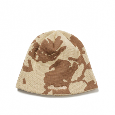 F-LAGSTUF-F/ե饰/A.T CAMO KNIT CAP/˥åȥϥå/BEIGE/CAMO