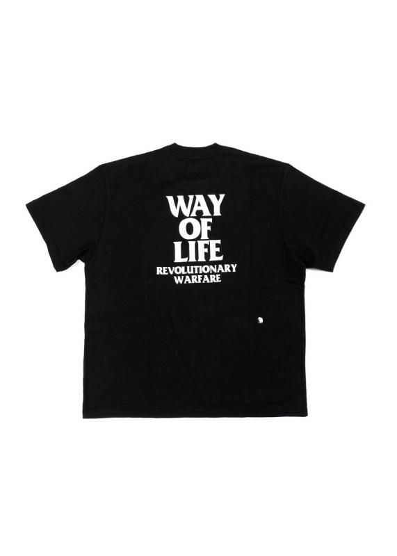 RATS/ラッツ/BOX LOGO WAY OF LIFE TEE/BLACK - EMILIANO ONLINE SHOP