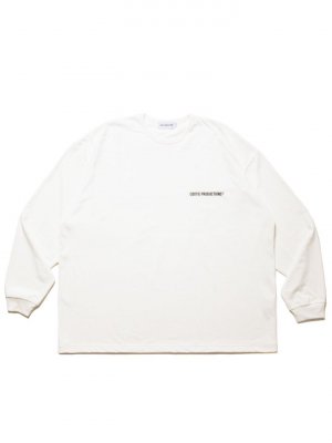 COOTIE/ƥ/DRY TECH JERSEY OVERSIZED L/S TEE/ɥ饤ƥå㡼󥰥꡼T/WHITE