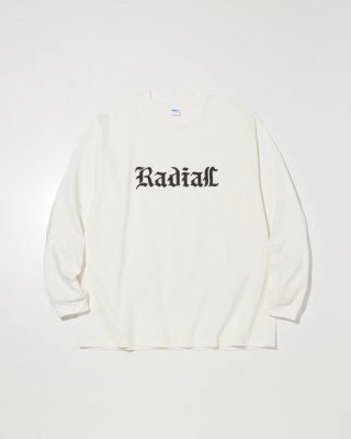 RADIALL/ǥ/Hot Box - CREW NECK T-SHIRT L/S/󥰥꡼֥ƥ/WHITE