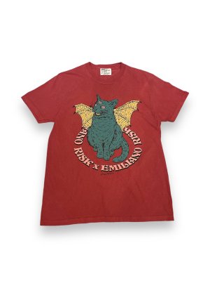 EMILIANO/ߥꥢ/RISKHIROTTON/ꥹ/ҥåȥ/CAT S/S TEE/RED