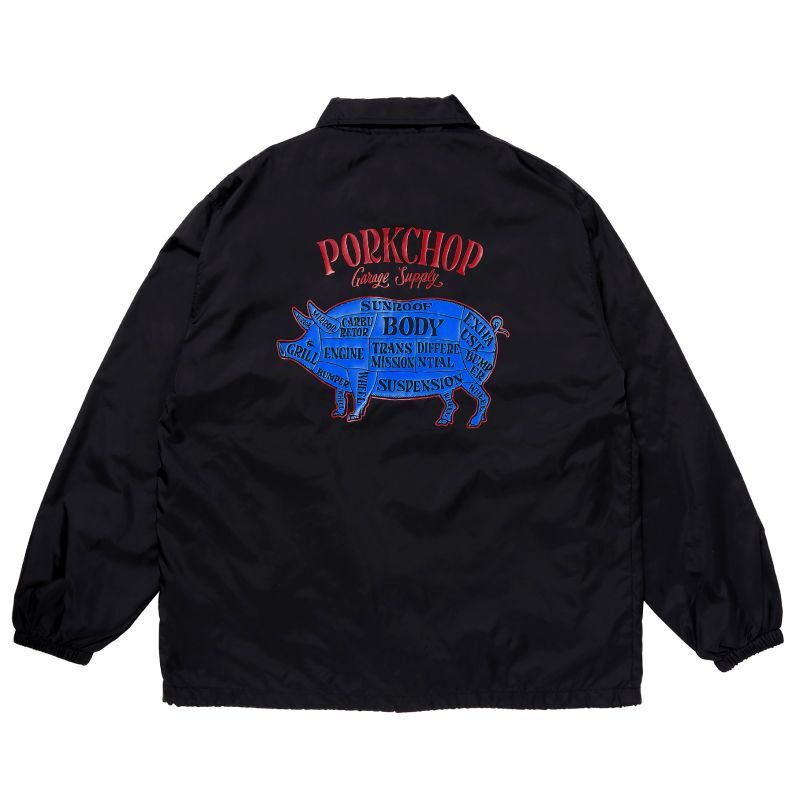 PORK CHOP/ポークチョップ/PORK BACK COACH JACKET/ポークバックコーチジャケット/RED×BLUE - EMILIANO  ONLINE SHOP｜RADIALL,DELUXE,WACKO MARIA/ラディアル,デラックス,ワコマリア通販